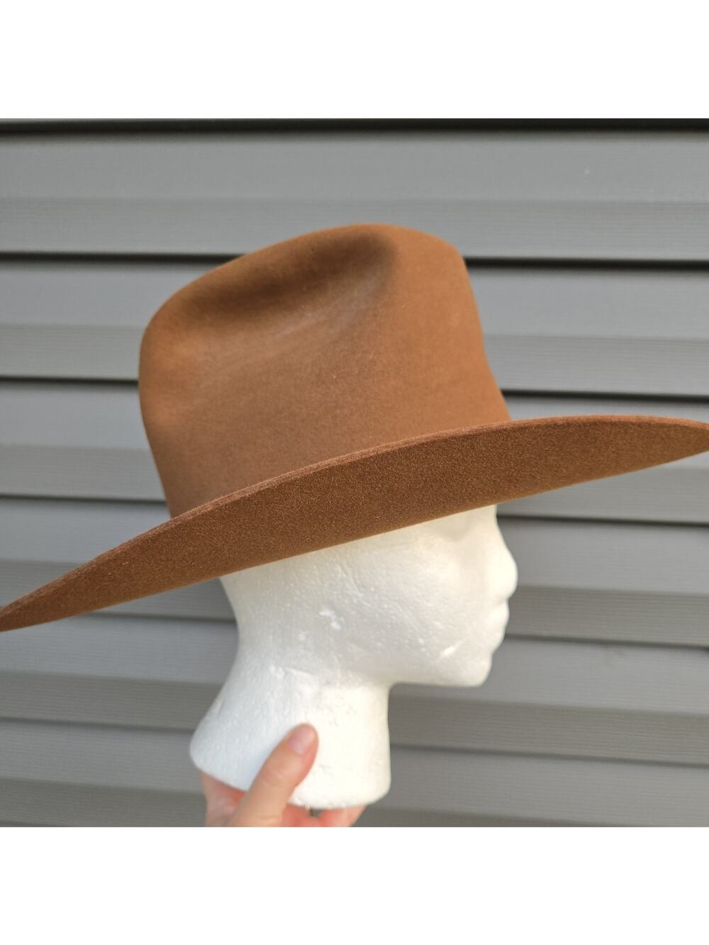 Vintage Resistol Hat 3X Beaver Size 6 7/8 Brown Western Cowboy Chapman Arizona
